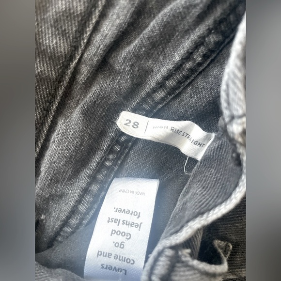 Pacsun distressed black denim jeans - Picture 5 of 5